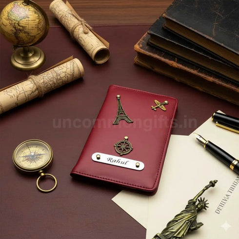 Personalized Travel Passport Cover